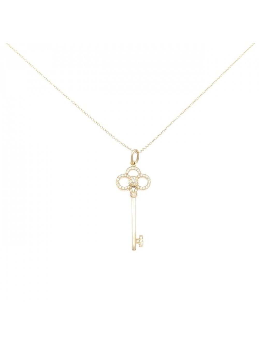 Tiffany & Co Crown Key Necklace